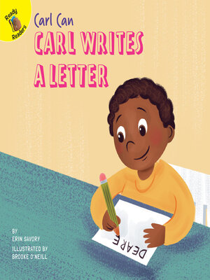 cover image of Carl Writes a Letter